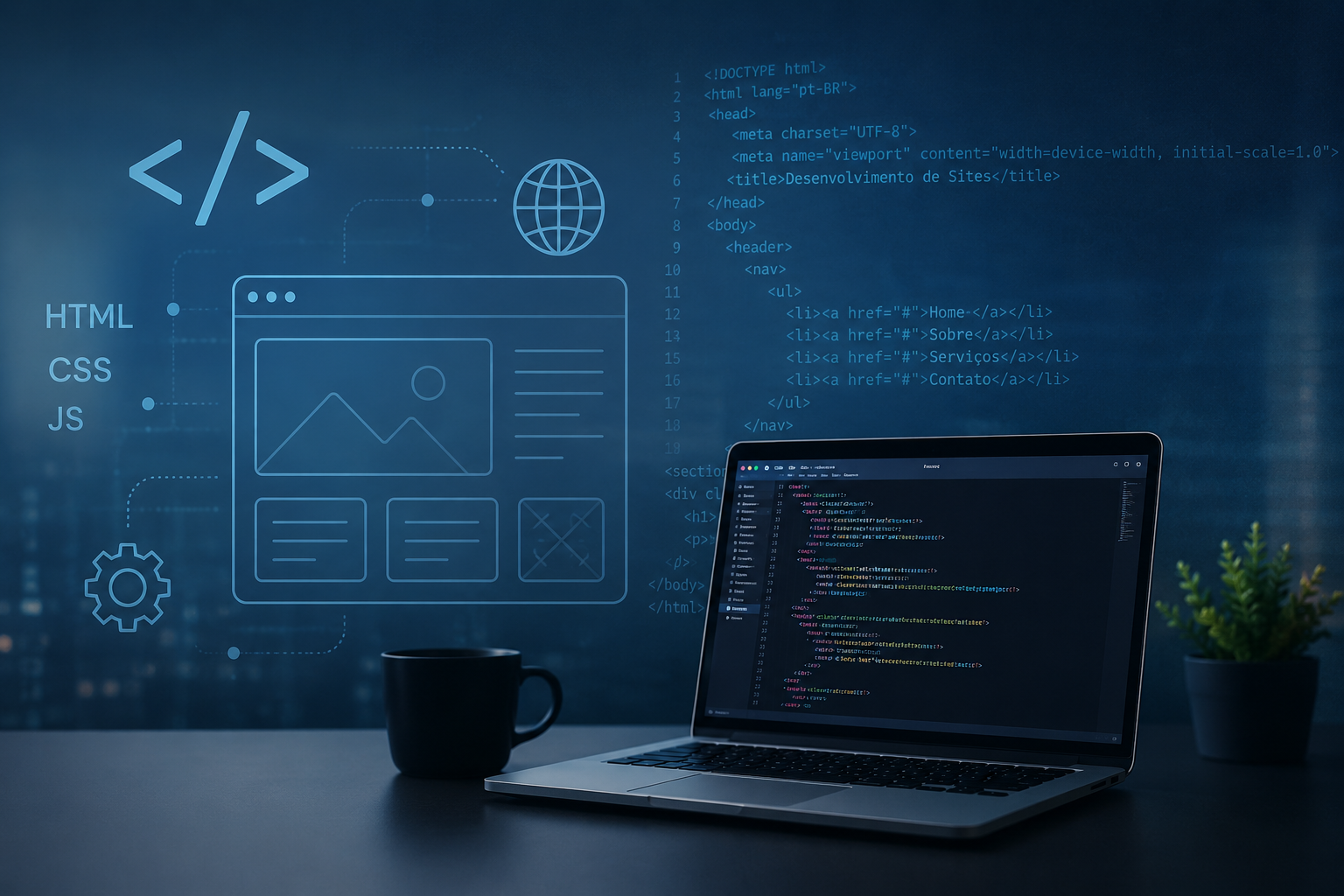 desenvolvimento de site